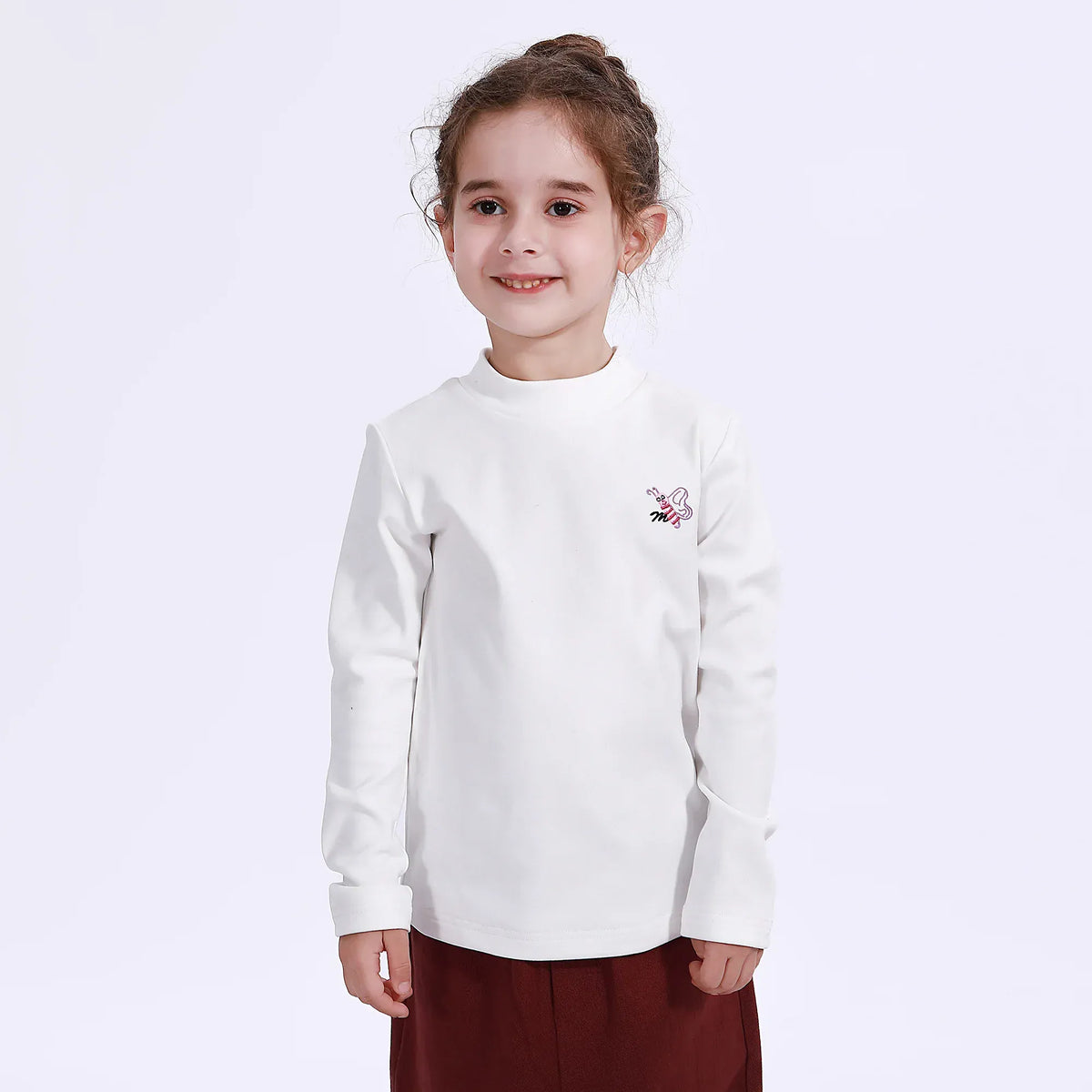 Casual Embroidery T.Shirt for Girls Image