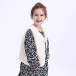 Casual Solid Waistcoat for Girls Image