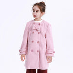 Casual Plain Jacket for Girls Image