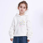 Casual Printed Hoodie for Girls Image