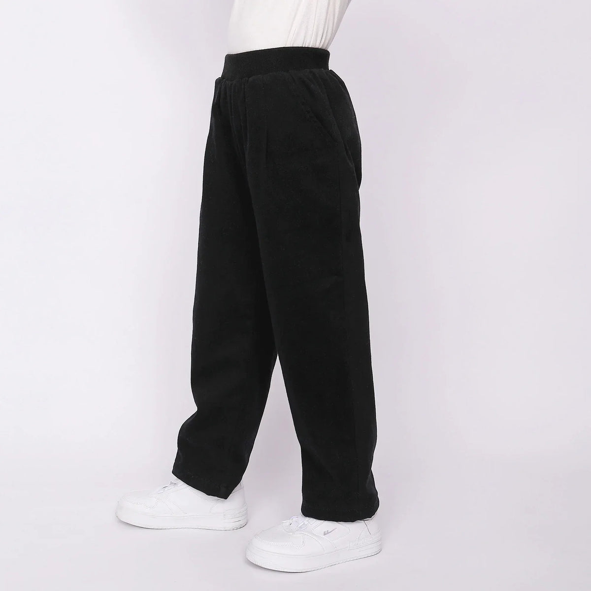 Casual Plain Pants for Girls Image