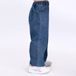 Casual Washed Jeans Pants for Girls Image