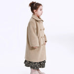 Casual Plain Jacket for Girls Image