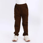 Casual Plain Pants for Girls Image