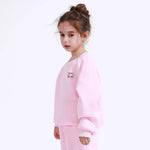 Casual Printed Sweatshirt for Girls Image