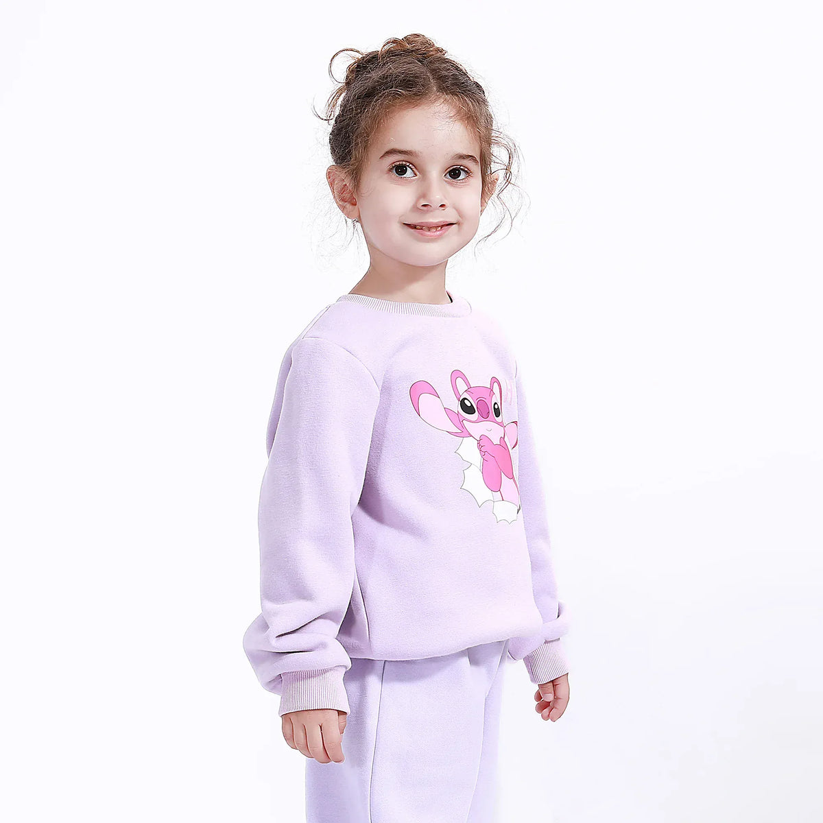 Casual Printed Sweatshirt for Girls Image