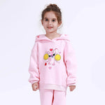 Casual Printed Hoodie for Girls Image