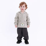 Grey Casual Printed Sweatshirt for Baby boy Image
