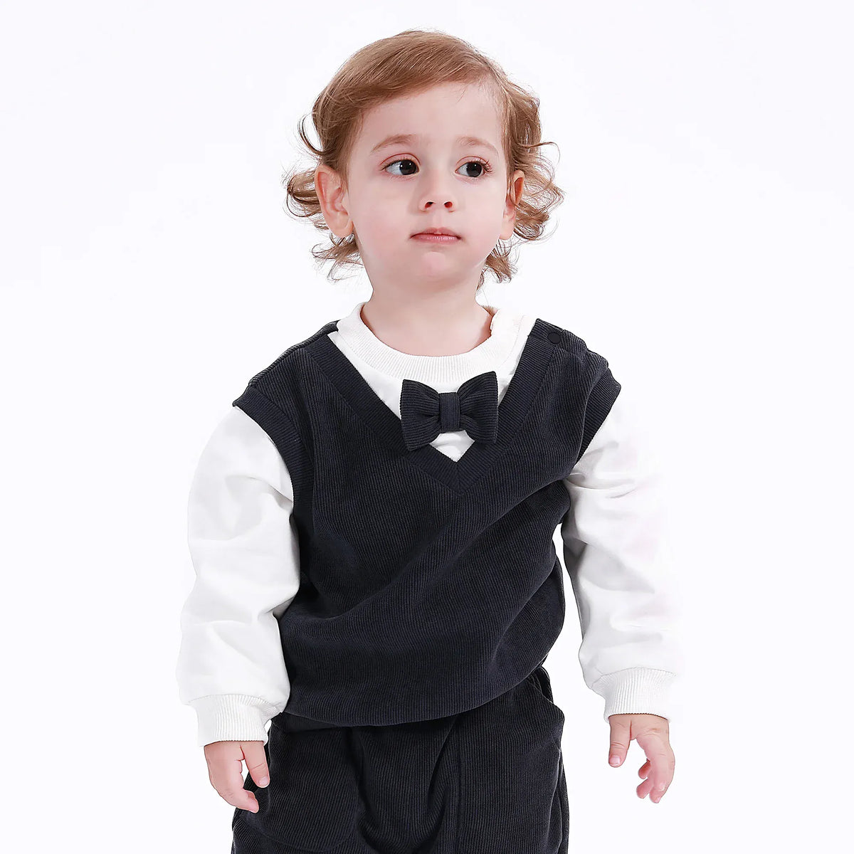 Casual Color-Blocked Sweatshirt for Baby boy Image