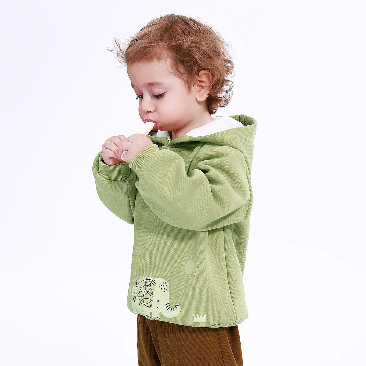 Casual Printed Sweatshirt for Baby boy Image