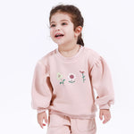Casual Floral Sweatshirt for Baby girl Image
