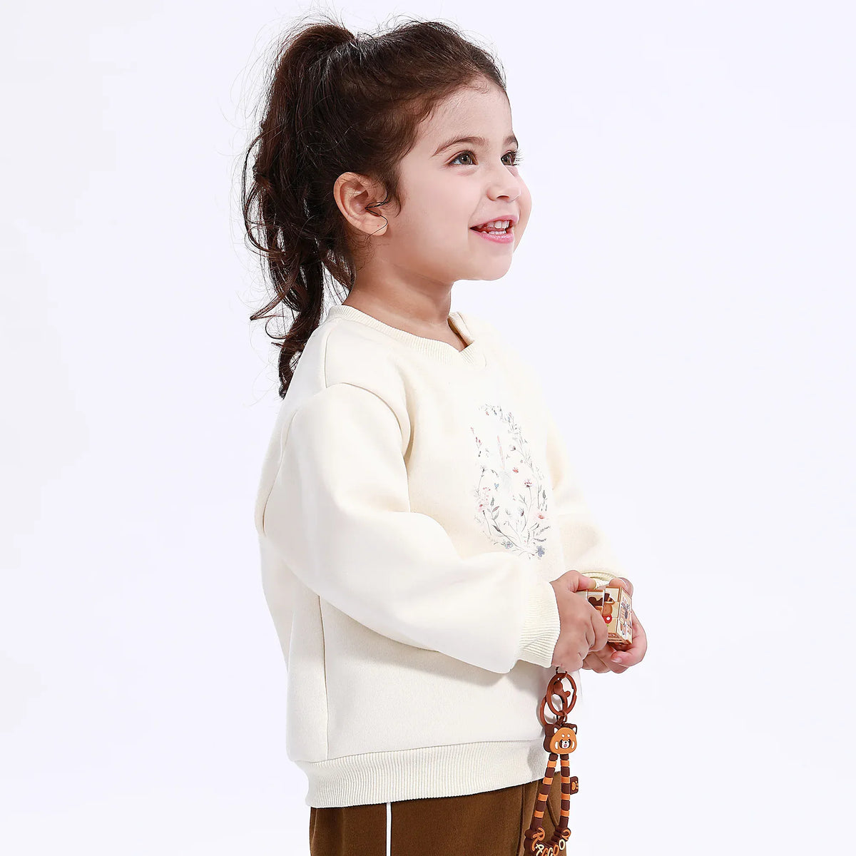 Casual Printed Sweatshirt for Baby girl Image