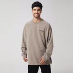 Casual Embroidery Sweatshirt for Men Image