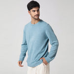 Casual Plain Sweater for Men Image