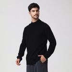 Casual Plain Sweater for Men Image