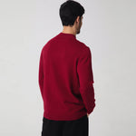 Casual Plain Sweater for Men Image