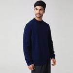 Casual Plain Sweater for Men Image