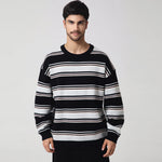 Casual Striped Sweater for Men Image