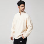Casual Plain Sweater for Men Image