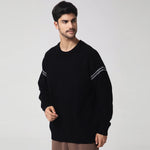 Casual Jacquard Sweater for Men Image