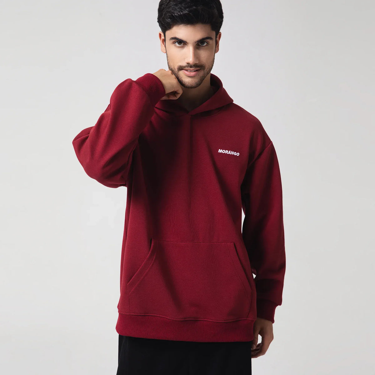 Casual Printed Hoodie for Men Image