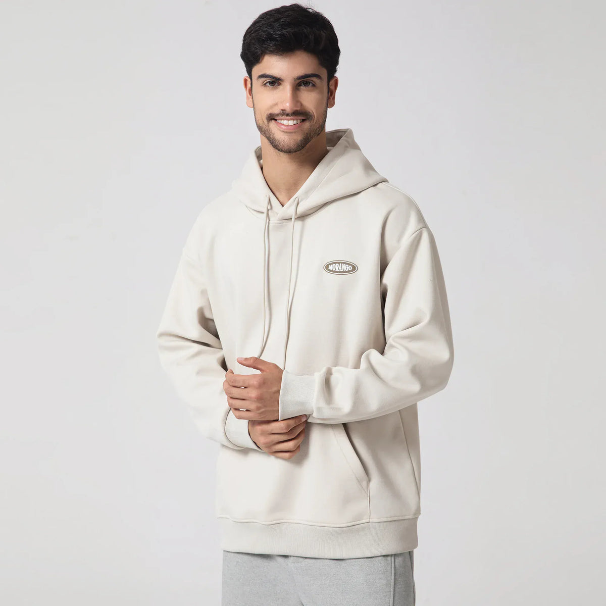 Casual Printed Hoodie for Men Image