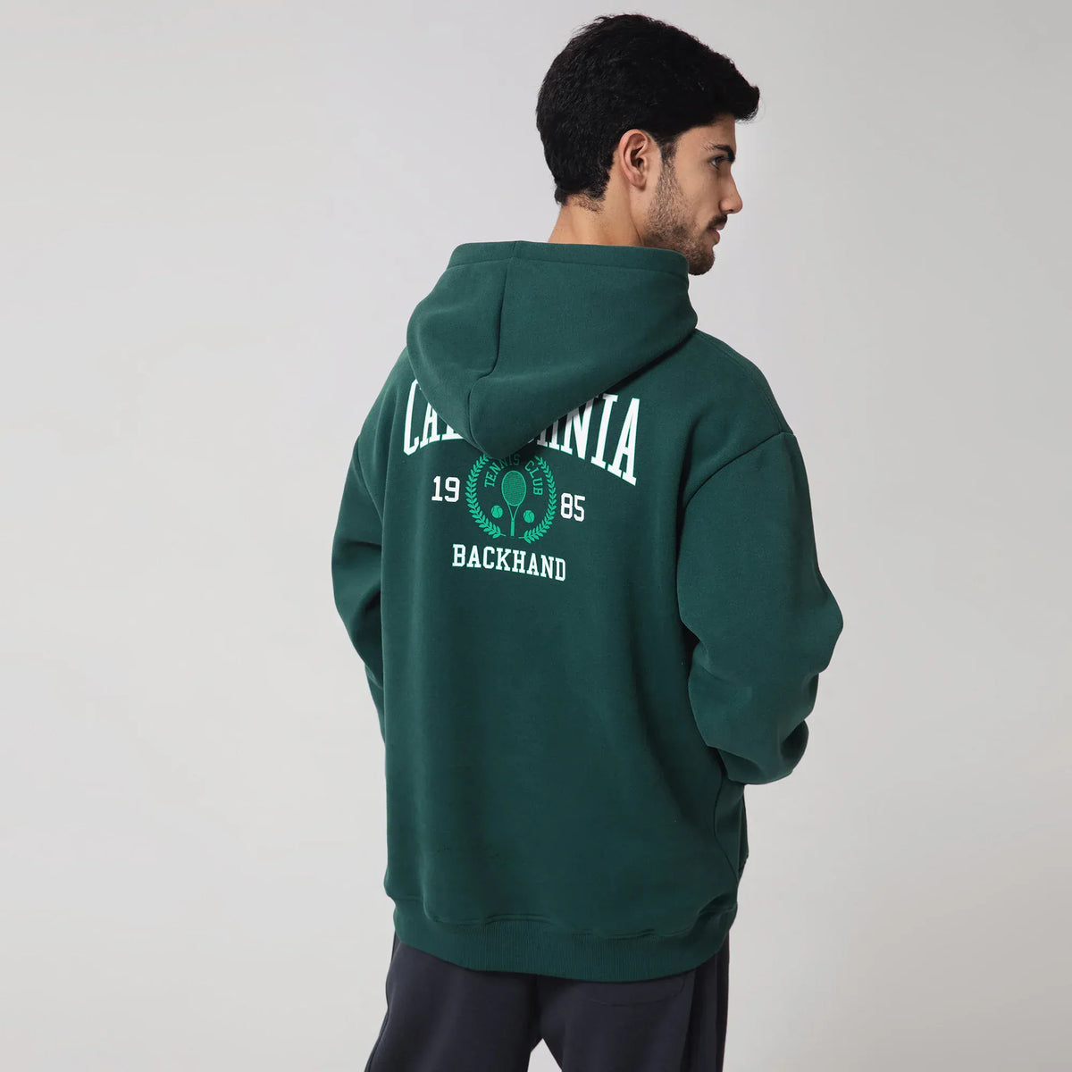 Casual Printed Hoodie for Men Image