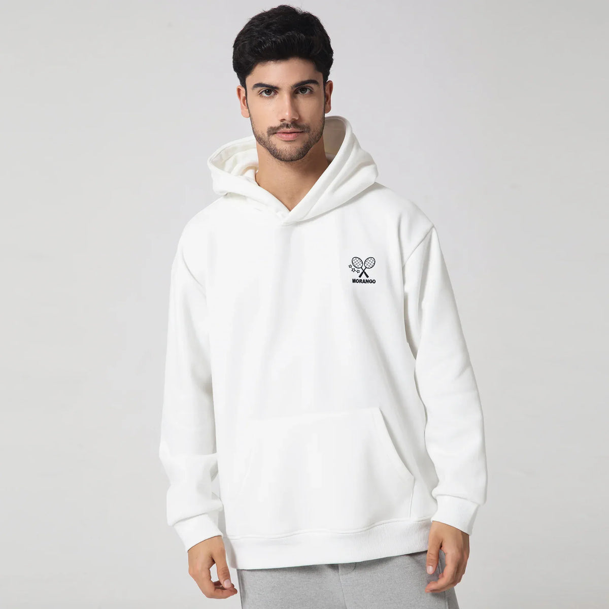 Casual Printed Hoodie for Men Image