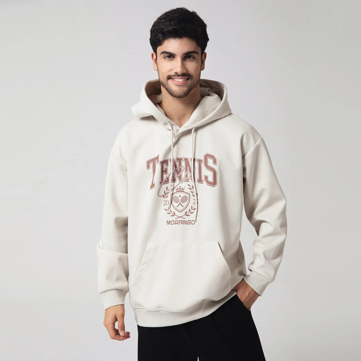 Casual Printed Hoodie for Men Image