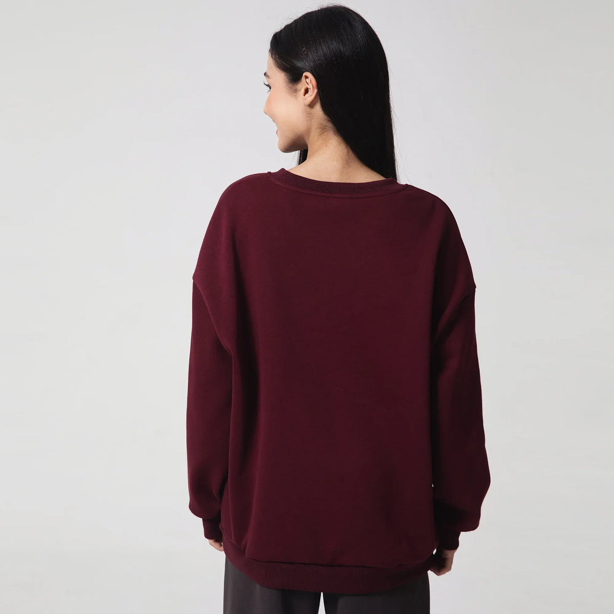 Casual Printed Sweatshirt for Women Image