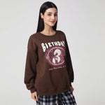 Casual Printed Sweatshirt for Women Image