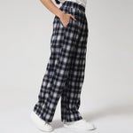 Casual Checked Pants for Women Image
