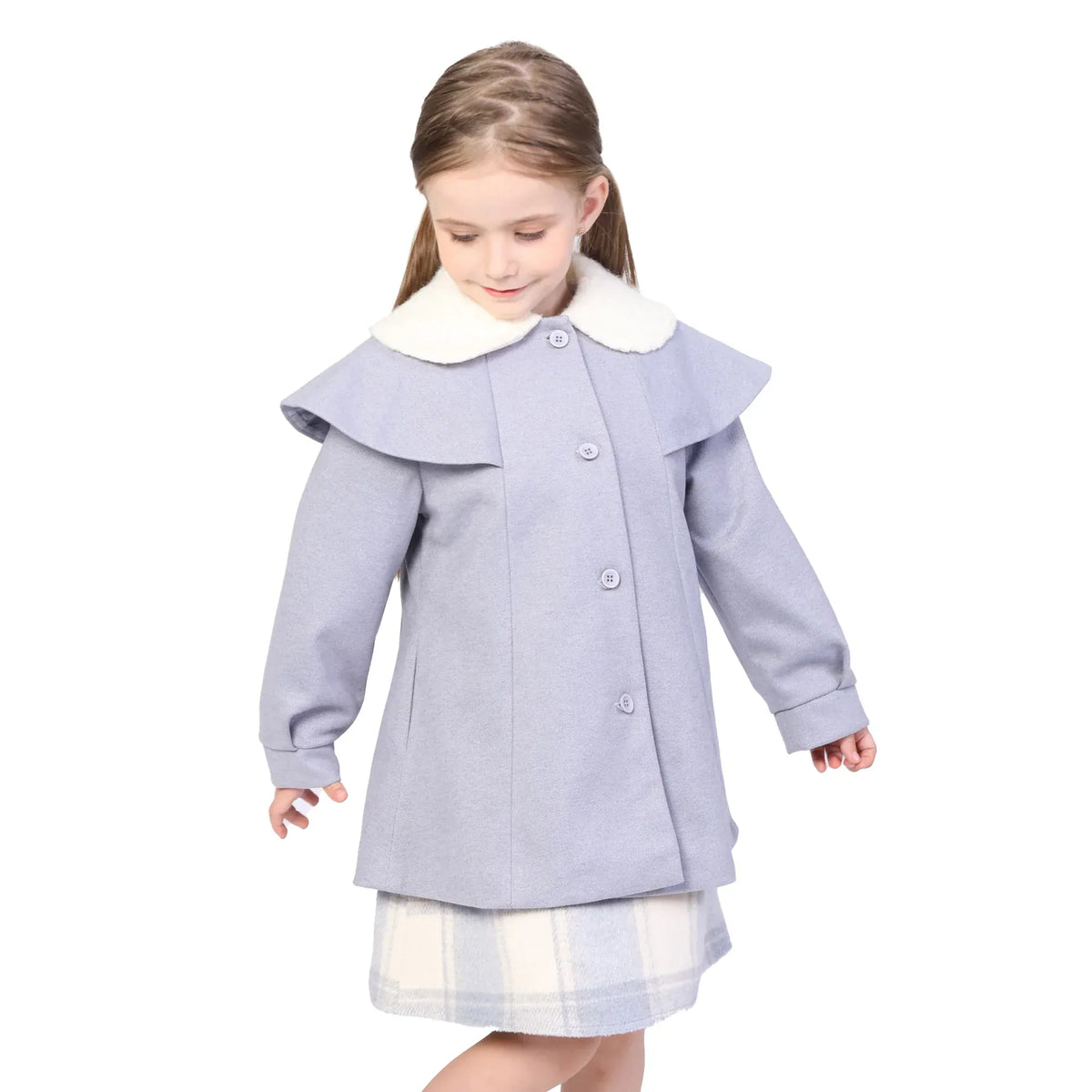 Solid Formal Jacket for Girls Image