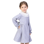 Solid Formal Dress for Girls Image