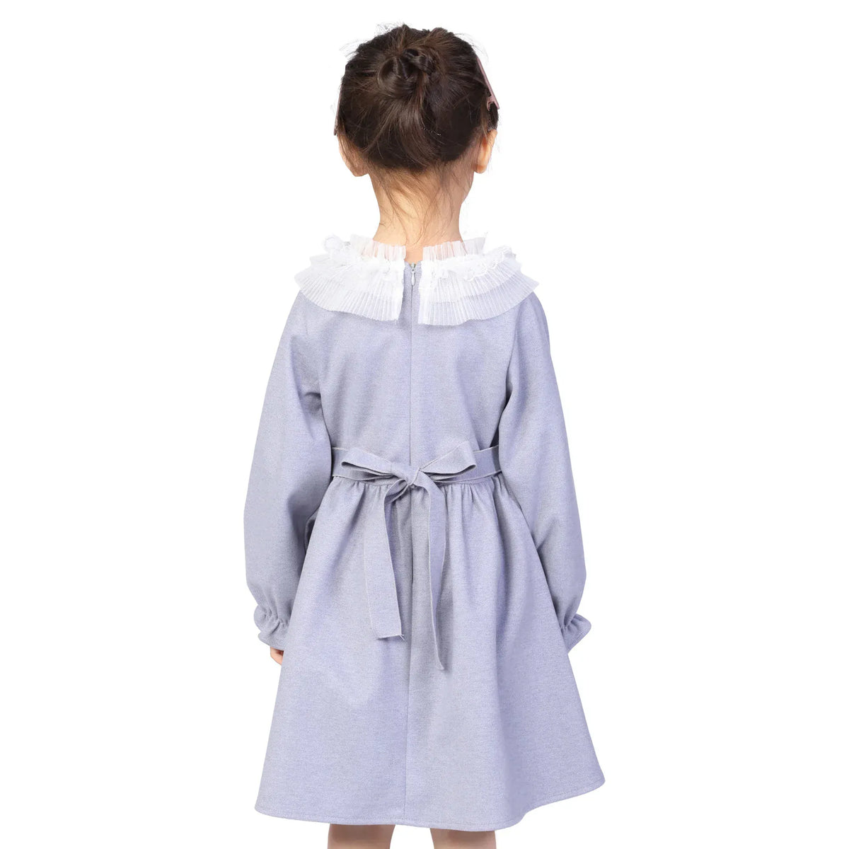 Solid Formal Dress for Girls Image