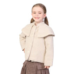 Checked Formal Jacket for Girls Image