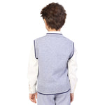 Embroidery Formal Waistcoat for Boys Image