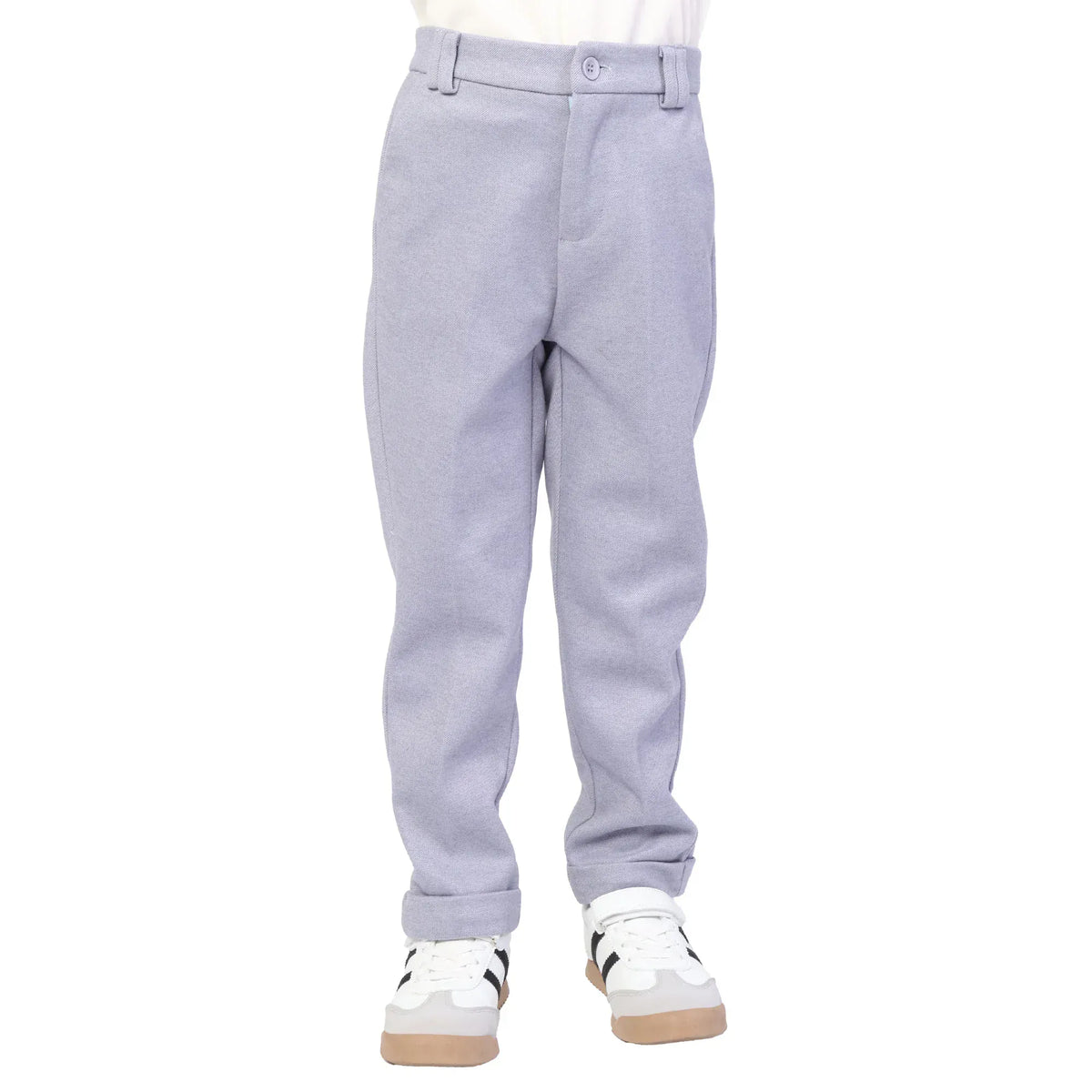 Solid Formal Pants for Boys Image