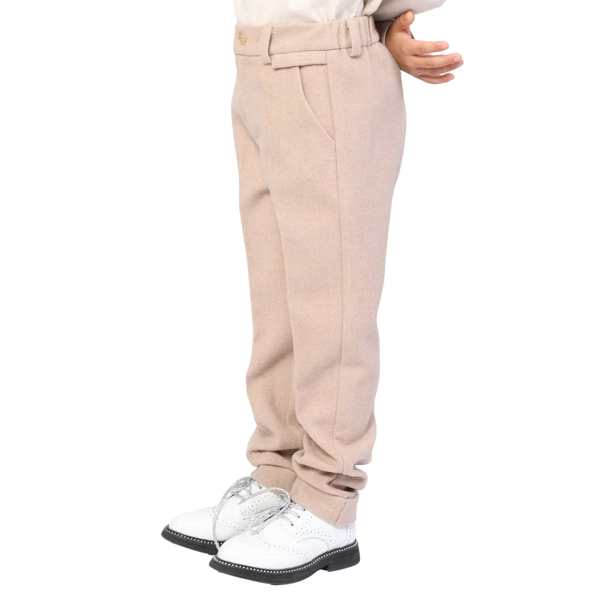Solid Formal Pants for Boys Image