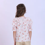 Floral Fashion Blouse For Girls Image