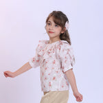 Floral Fashion Blouse For Girls Image
