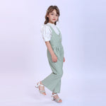 Plain Fashion Overalls For Girls Image