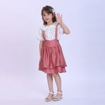 Plain Fashion Skirt For Girls Pink Image