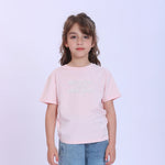 Printed Fashion T-Shirt For Girls Pink Image