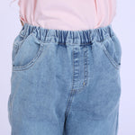 Washed Jeans Fashion Pants For Girls Image