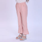 Plain Fashion Pants For Girls Image