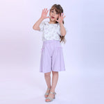 Striped Fashion Shorts For Girls Image
