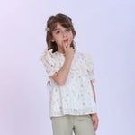 Floral Fashion Blouse For Girls Image
