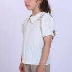 Striped Fashion Shirt For Girls Image