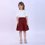 Printed Fashion Polo Shirt For Girls Image